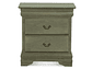 VELADOR CIC MIRO MADERA 2 CAJONES OLIVA - Miniatura 1