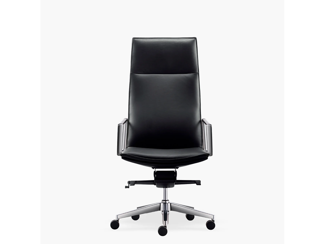 SILLA OFICINA ALEK ALTA NEGRO FORM 1