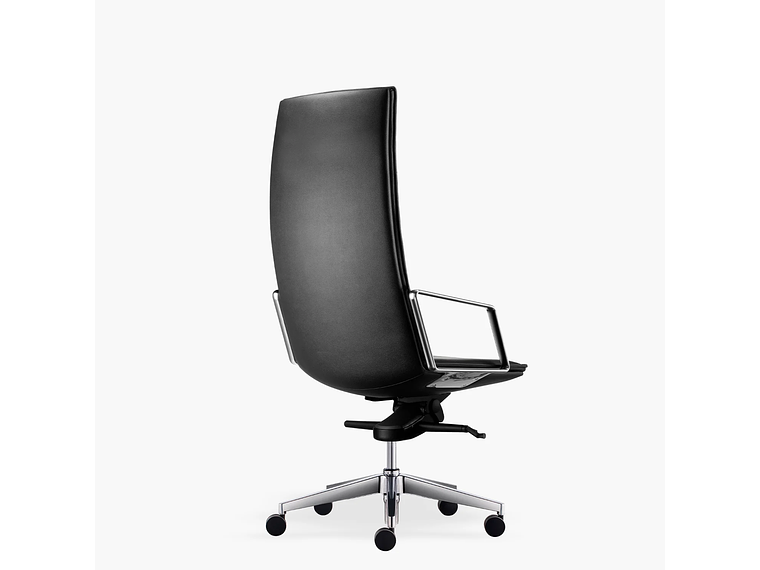 SILLA OFICINA ALEK ALTA NEGRO FORM 4