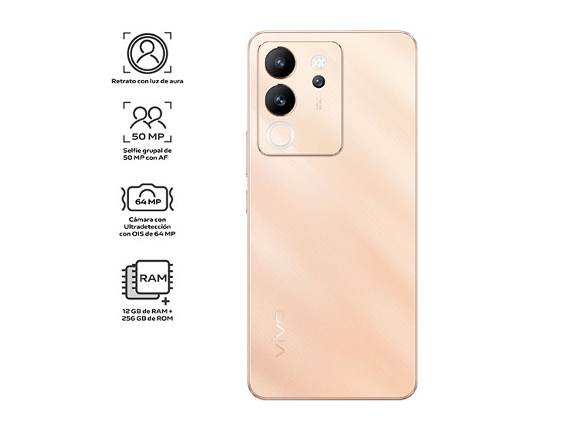 CELULAR VIVO V30 LITE 256 GB 12 GB RAM 50MP 6.6