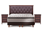 JUEGO DE DORMITORIO ROSEN CAMA EUROPEA NEST 2 PLAZAS + MADERAS BRERA - Miniatura 1
