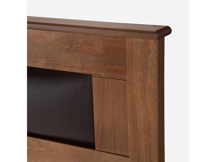 BOXET PRATTA 1 PLAZA 90X200 CM + RESPALDO + VELADOR FERRARA 3