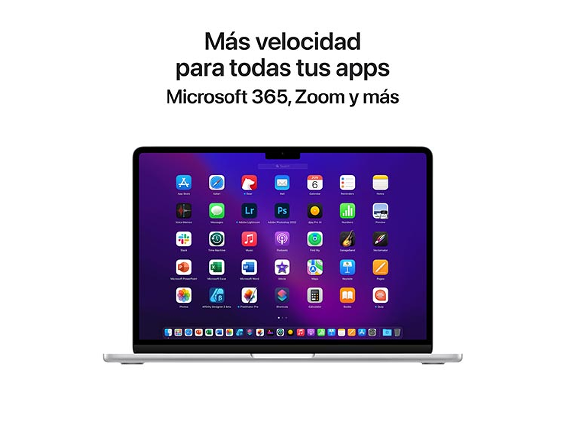 MACBOOK AIR M2 (CPU 8NUC Y GPU 10NUC) 8 GB RAM 512 GB SSD 13.6