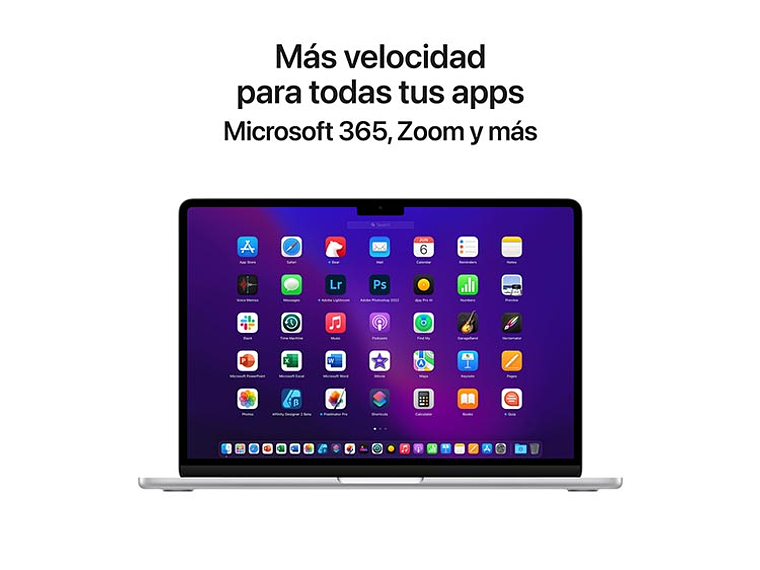 MACBOOK AIR M2 (CPU 8NUC Y GPU 10NUC) 8 GB RAM 512 GB SSD 13.6