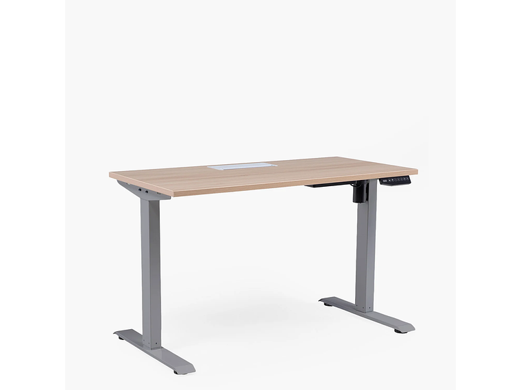 ESCRITORIO FORM OFFICE COSMO ELÉCTRICO CON PASACABLES 120X60 METAL 3