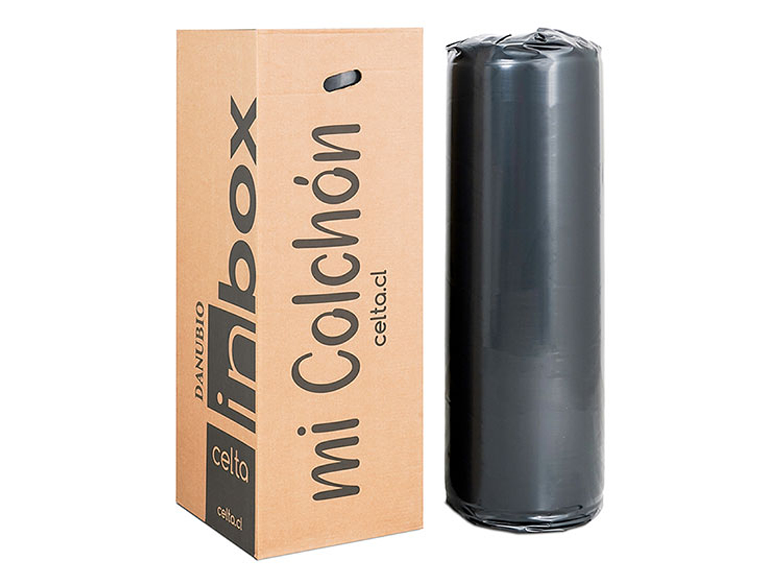 CAMA BOX CELTA COMPRIMIDO IBERICO DANUBIO 1 PLAZA 2