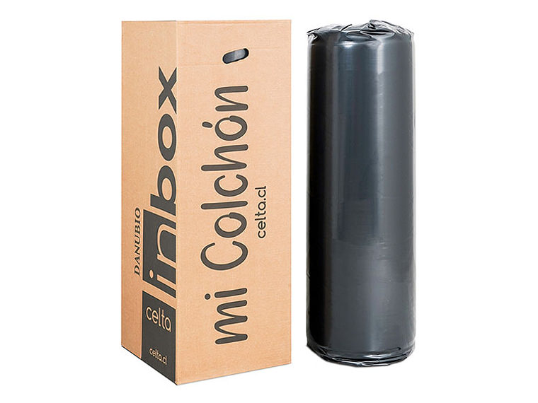 CAMA BOX CELTA COMPRIMIDO IBERICO DANUBIO 1 PLAZA 2