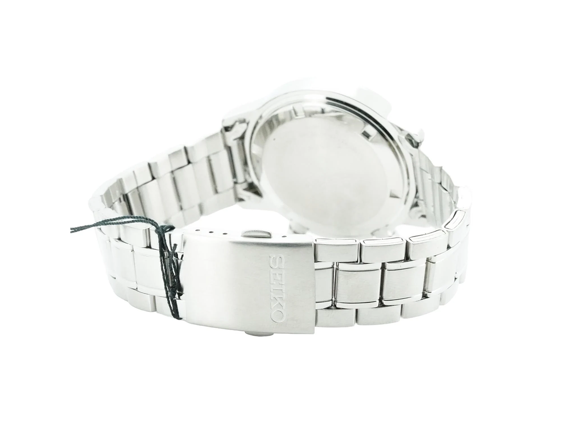 RELOJ DE PULSERA SEIKO SSB011 CRONOGRAFO ESFERA NEGRA 100M 2