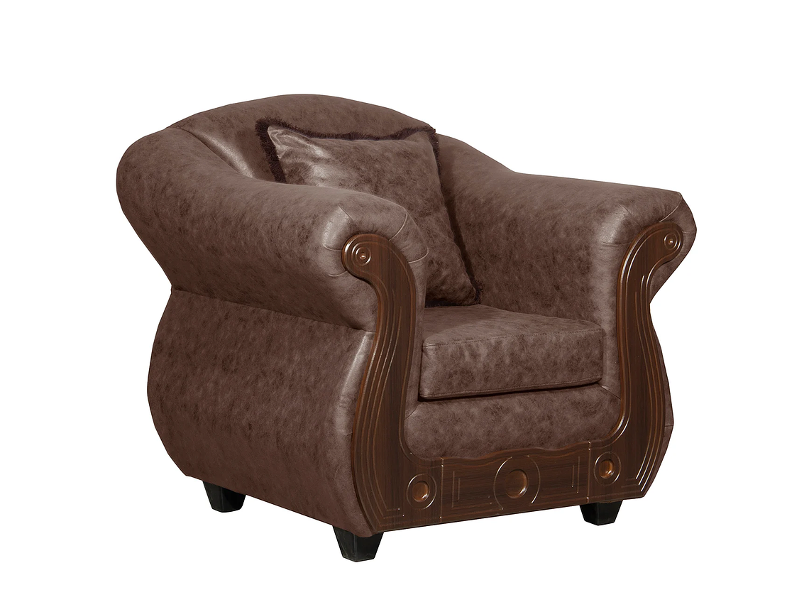 JUEGO DE LIVING 3 2 1 1 ESTAMBUL CHOCOLATE 6