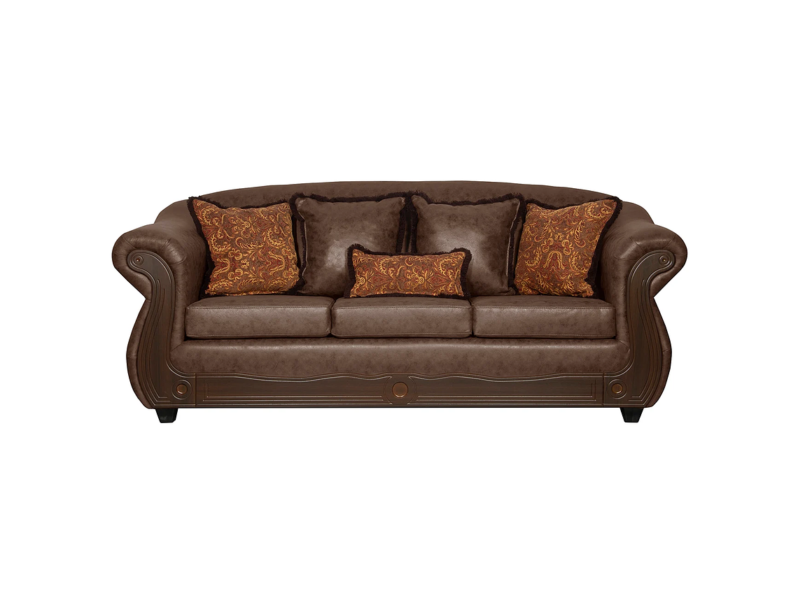 JUEGO DE LIVING 3 2 1 1 ESTAMBUL CHOCOLATE 8