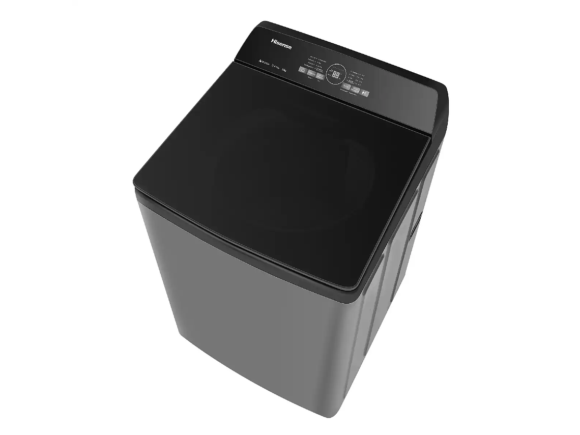 LAVADORA CARGA SUPERIOR HISENSE WT3I2123UT 21KG GRIS 8