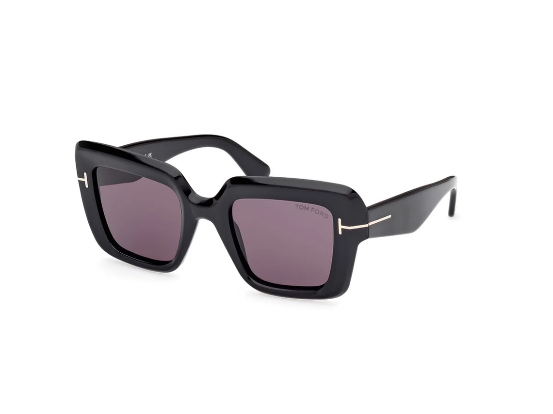 LENTES DE SOL ESME NEGRO BRILLANTE TOM FORD 2