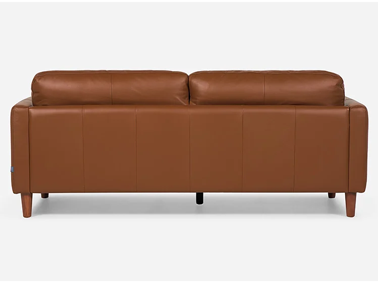 SOFÁ ROSEN WELLS 3 CUERPOS CUERO CAFÉ 3