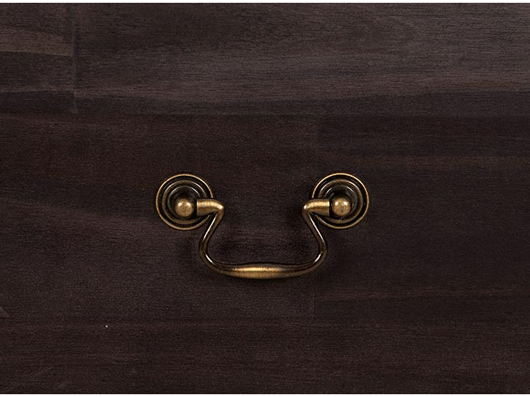 VELADOR CIC MIRO MADERA 2 CAJONES NEGRO 4