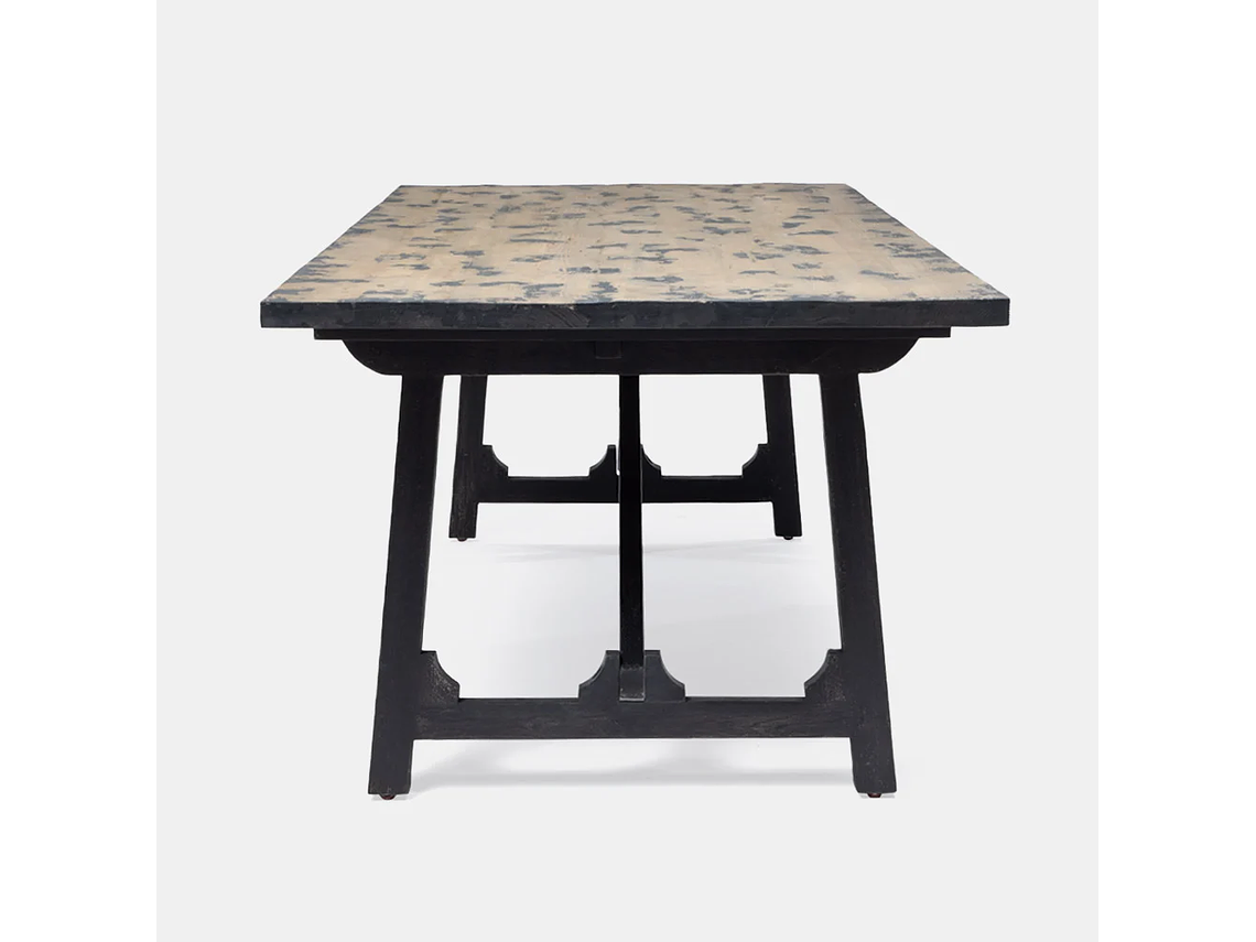 MESA COMEDOR MILK INDIAN NATURAL STAIN 5