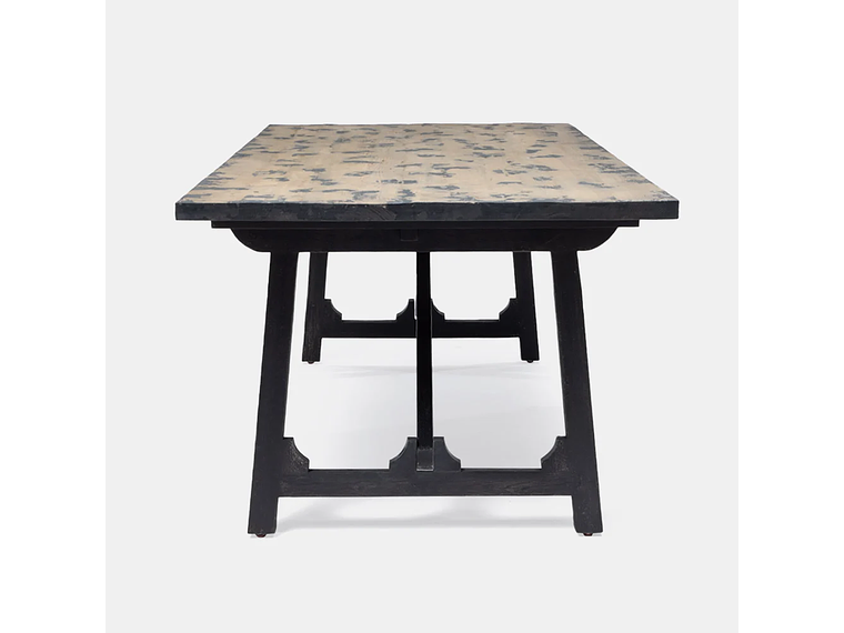 MESA COMEDOR MILK INDIAN NATURAL STAIN 5