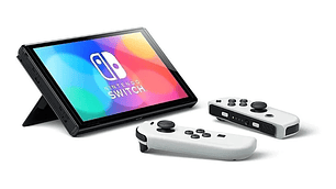 NINTENDO SWITCH OLED 64GB EN COLOR EN COLOR BLANCO HÍBRIDA INALÁMBRICA