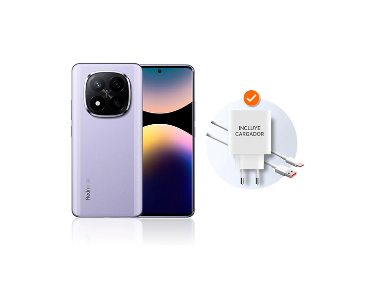 CELULAR REDMI NOTE 14 PRO+ 5G PURPLE 8GB RAM 256GB ROM 5