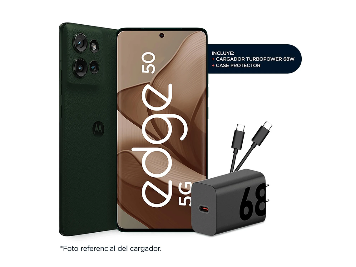 CELULAR MOTOROLA EDGE 50 12 GB 256GB VERDE JASPE 6