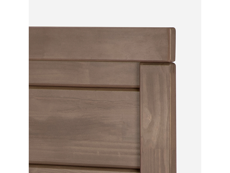 CAMA ROSEN PRATTA 2 PLAZAS+MUEBLES SICILIA Y CÓMODA HARLAND 3