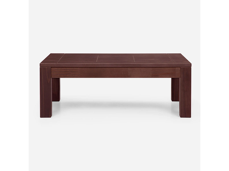 MESA CENTRO ROSEN NEW SAPELLY 110 X 70 CM MARRÓN 1