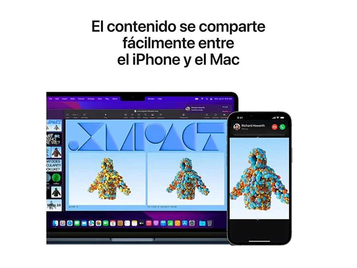 MACBOOK AIR M2 (CPU 8NUC Y GPU 8NUC) 16GB RAM 256GB SSD 13.6