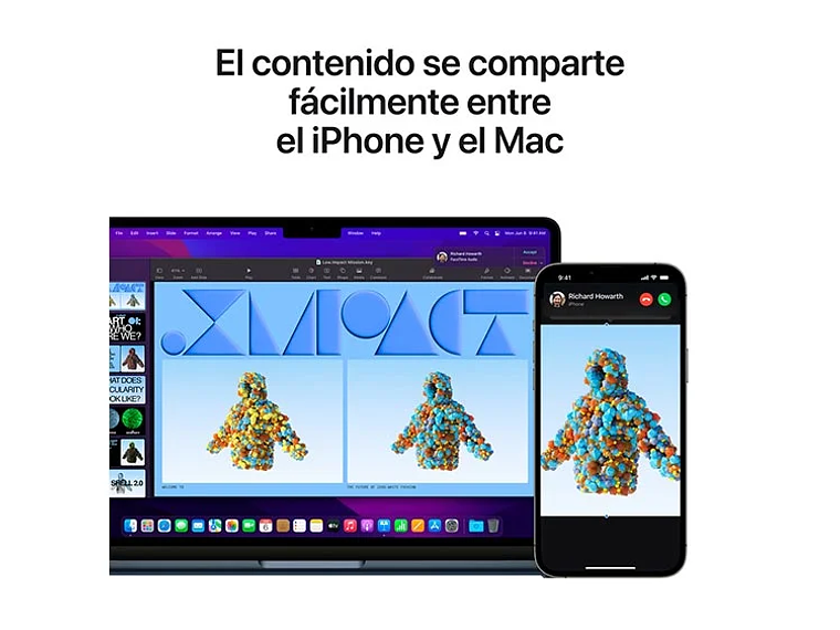 MACBOOK AIR M2 (CPU 8NUC Y GPU 8NUC) 16GB RAM 256GB SSD 13.6