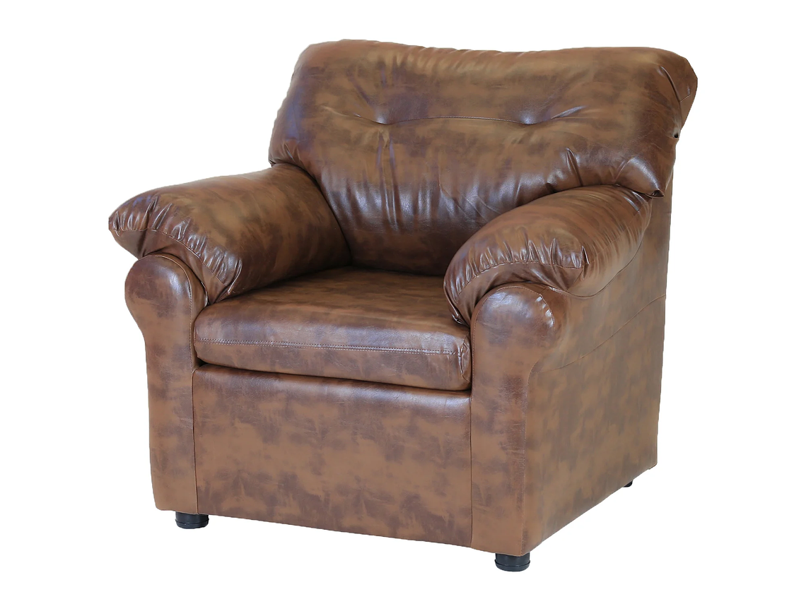 LIVING MUEBLES AMÉRICA 211 CUERO CARAMELO 3