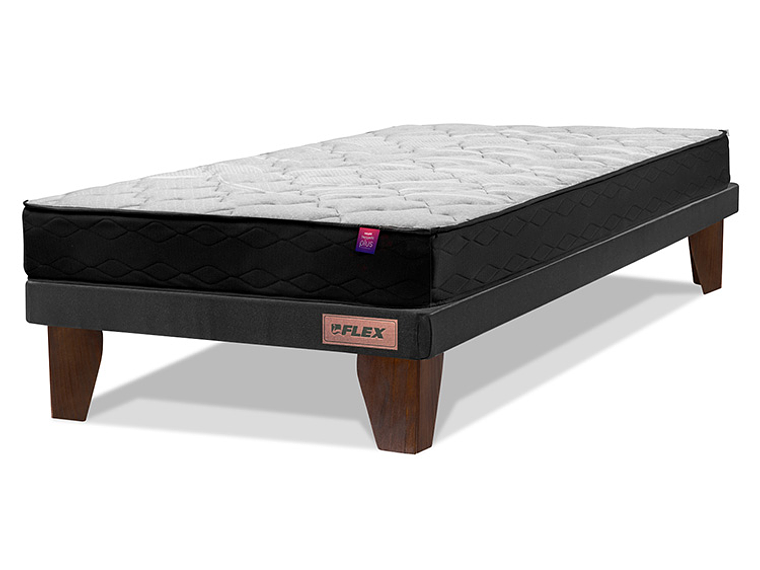 CAMA EUROPEA FLEX FLAT THERAPEDIC PLUS 1 PLAZA 2