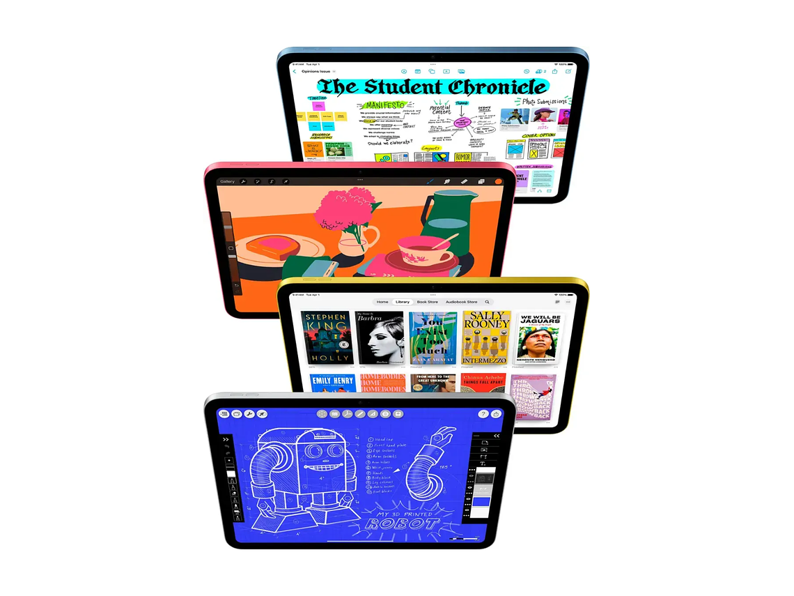 APPLE IPAD 11' CON CHIP A16 128GB ROSADO 3