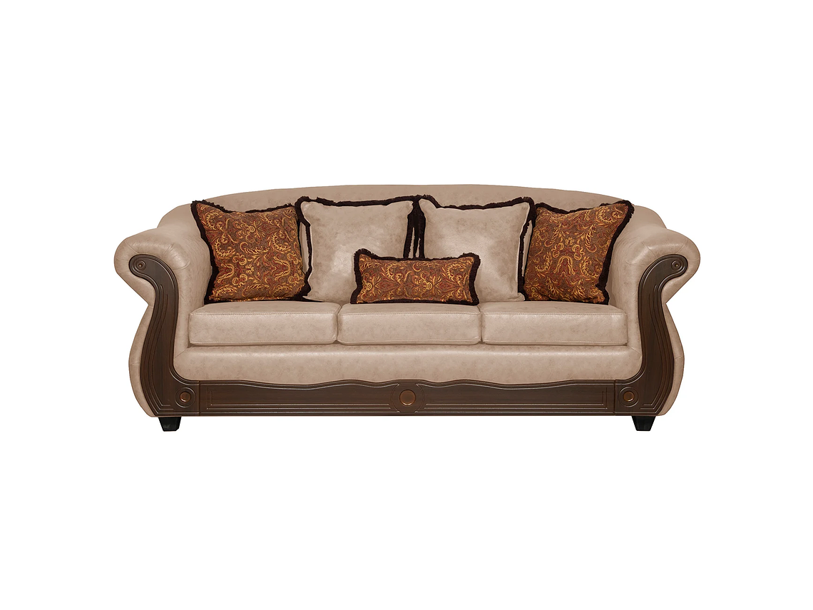 JUEGO DE LIVING 3 2 1 1 ESTAMBUL BEIGE 5