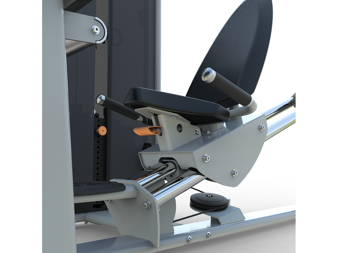 Prensa Horizontal Sentado V8 Series | Obelix 6