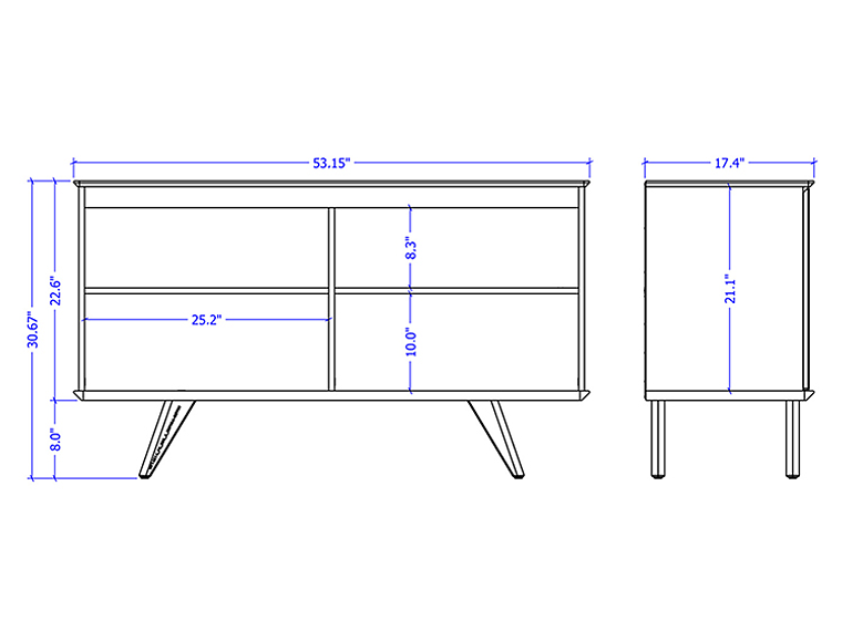  BUFFET DECOCASA OLIVE 4 PUERTAS 4