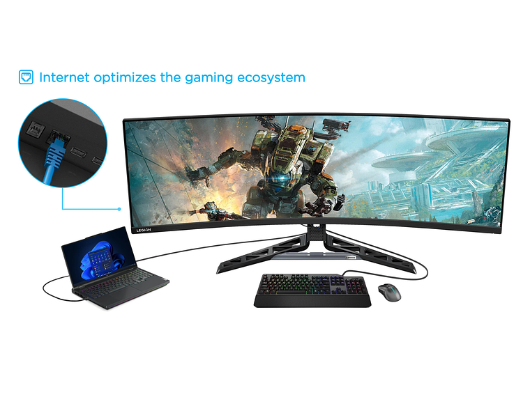 MONITOR GAMER LEGION R45W-30 WLED DQHD (5120X1440) 45'' AMD FREESYNC™ 8