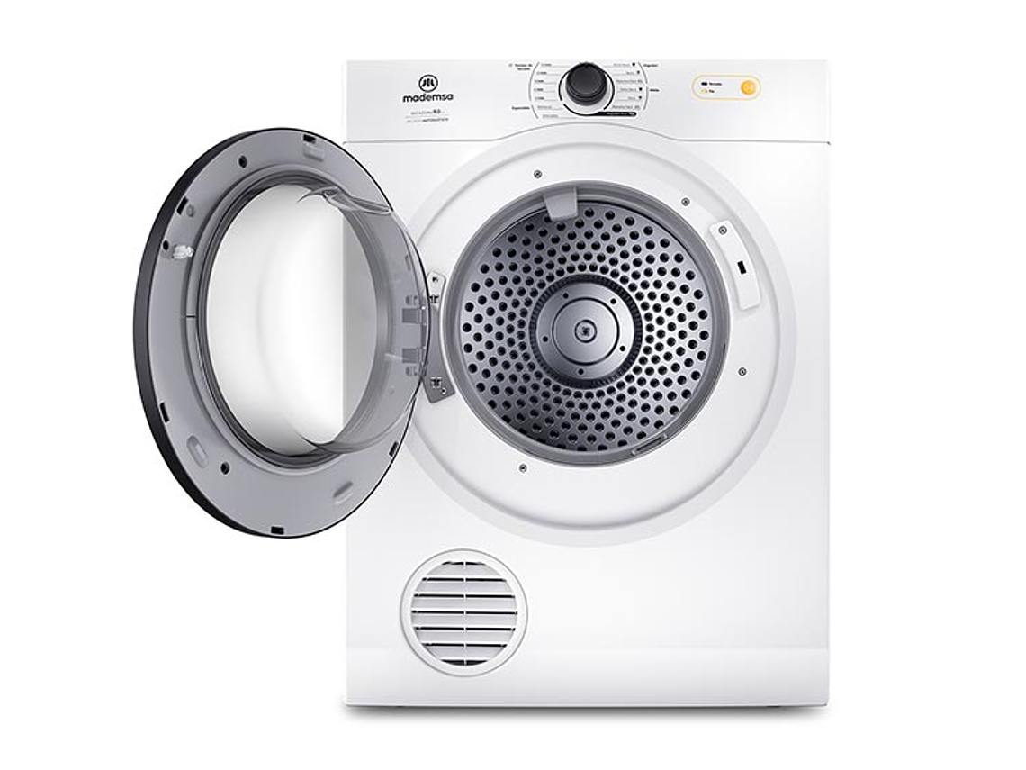 SECADORA DE ROPA POR VENTILACIÓN MADEMSA 9D BZG 9KG BLANCO 2