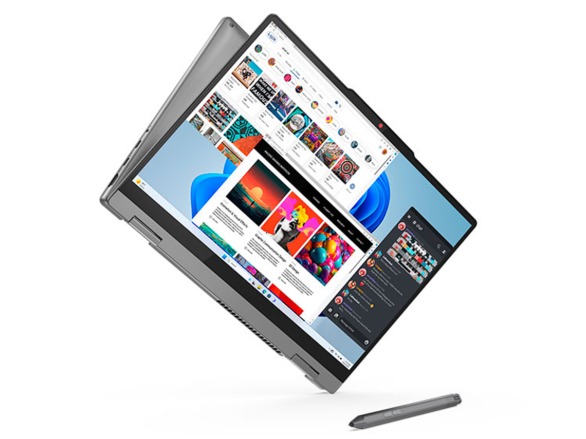 NOTEBOOK LENOVO IDEAPAD 5 2EN1 AMD RYZEN 7 16GB RAM 512GB SSD PANTALLA TOUCH 14” WUXGA 4