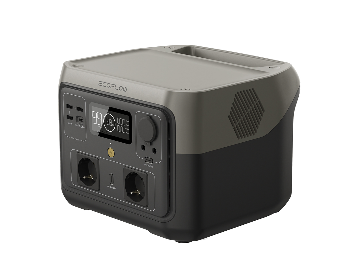 GENERADOR ECOFLOW RIVER 2 MAX 500W 512WH 3