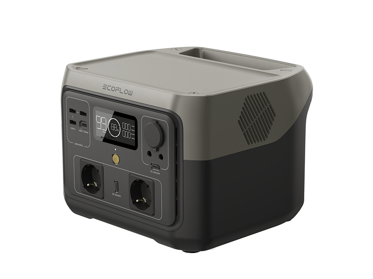 GENERADOR ECOFLOW RIVER 2 MAX 500W 512WH 3