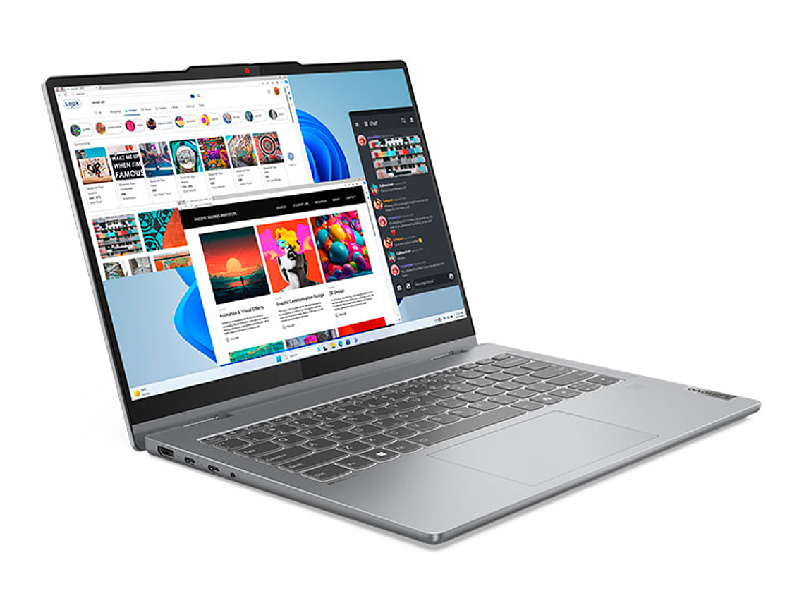 NOTEBOOK LENOVO IDEAPAD 5 2EN1 AMD RYZEN 7 16GB RAM 512GB SSD PANTALLA TOUCH 14” WUXGA 7