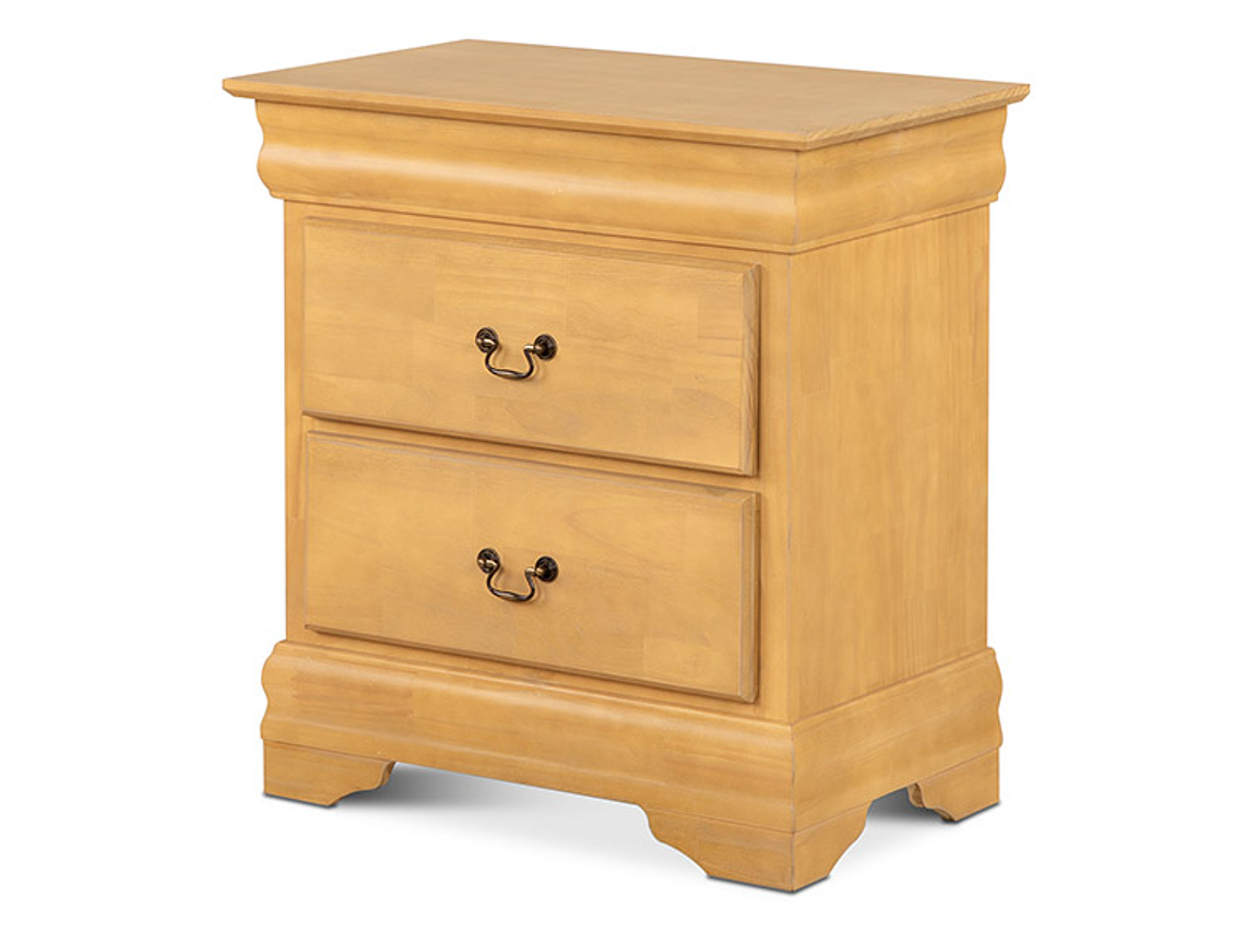 VELADOR CIC MIRO MADERA 2 CAJONES MOSTAZA 2