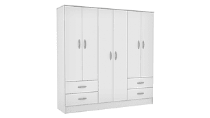 CLOSET CIC MAIPO BLANCO 6P 4C