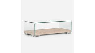 MESA CENTRO ROSEN ATLANTA RECTANGULAR VIDRIO