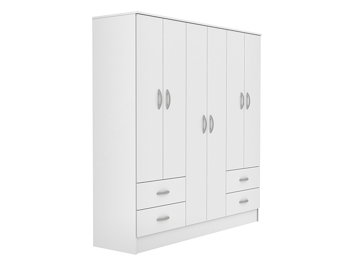 CLOSET CIC MAIPO BLANCO 6P 4C 3