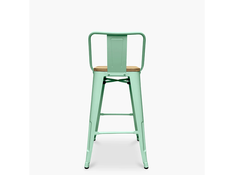 PACK 4 TOLIX TABURETES C/RESP 66 MADERA MENTA FORM 3