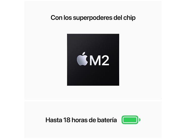 MACBOOK AIR M2 (CPU 8NUC Y GPU 8NUC) 8 GB RAM 256 GB SSD 13.6