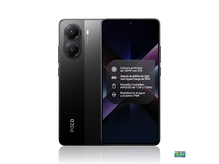 CELULAR POCO X7 PRO EU 12GB RAM 256GB ROM BLACK 6