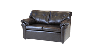 LIVING MUEBLES AMÉRICA 211 CUERO CAFÉ MORO