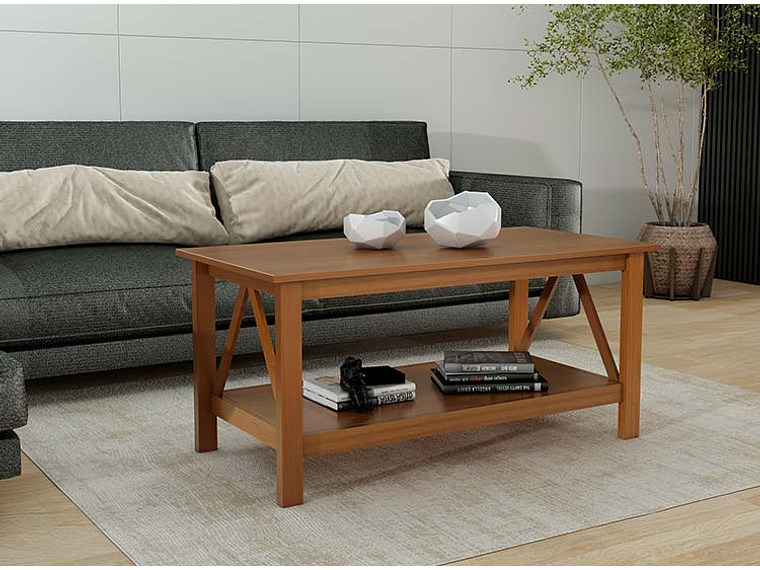 MESA DE CENTRO EXIT MARROCO NATURAL CAFÉ 111 X 51.5 CM 4