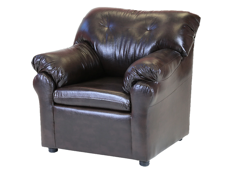 LIVING MUEBLES AMÉRICA 211 CUERO CAFÉ MORO 3