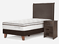 CAMA EUROPEA ROSEN CLASSIQUE+ 1 PLAZA + MUEBLES MAURICE - Miniatura 5